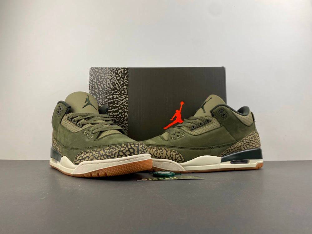 Air Jordan 3 “Family Affair” Olive Green Style Code: DN3707-202
