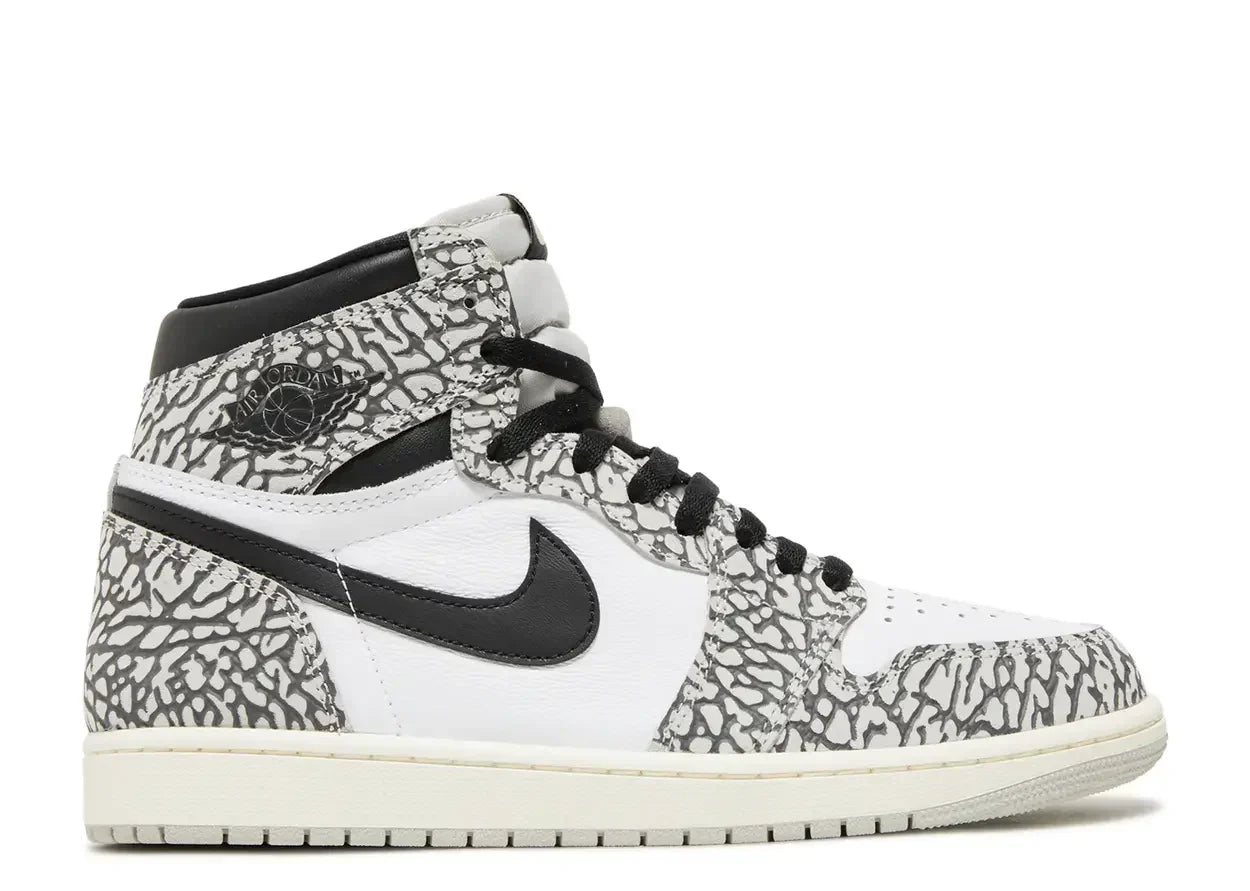 Air Jordan 1 High White Cement