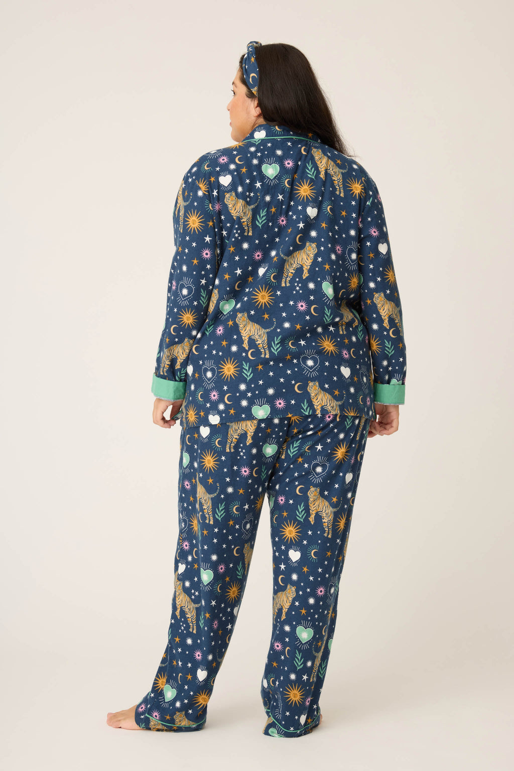 Wild At Heart 3-Piece Plus Size Flannel PJ Set