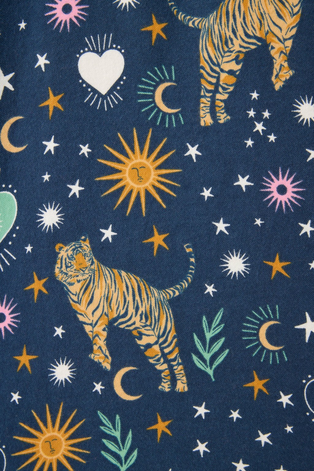 Wild At Heart 3-Piece Plus Size Flannel PJ Set