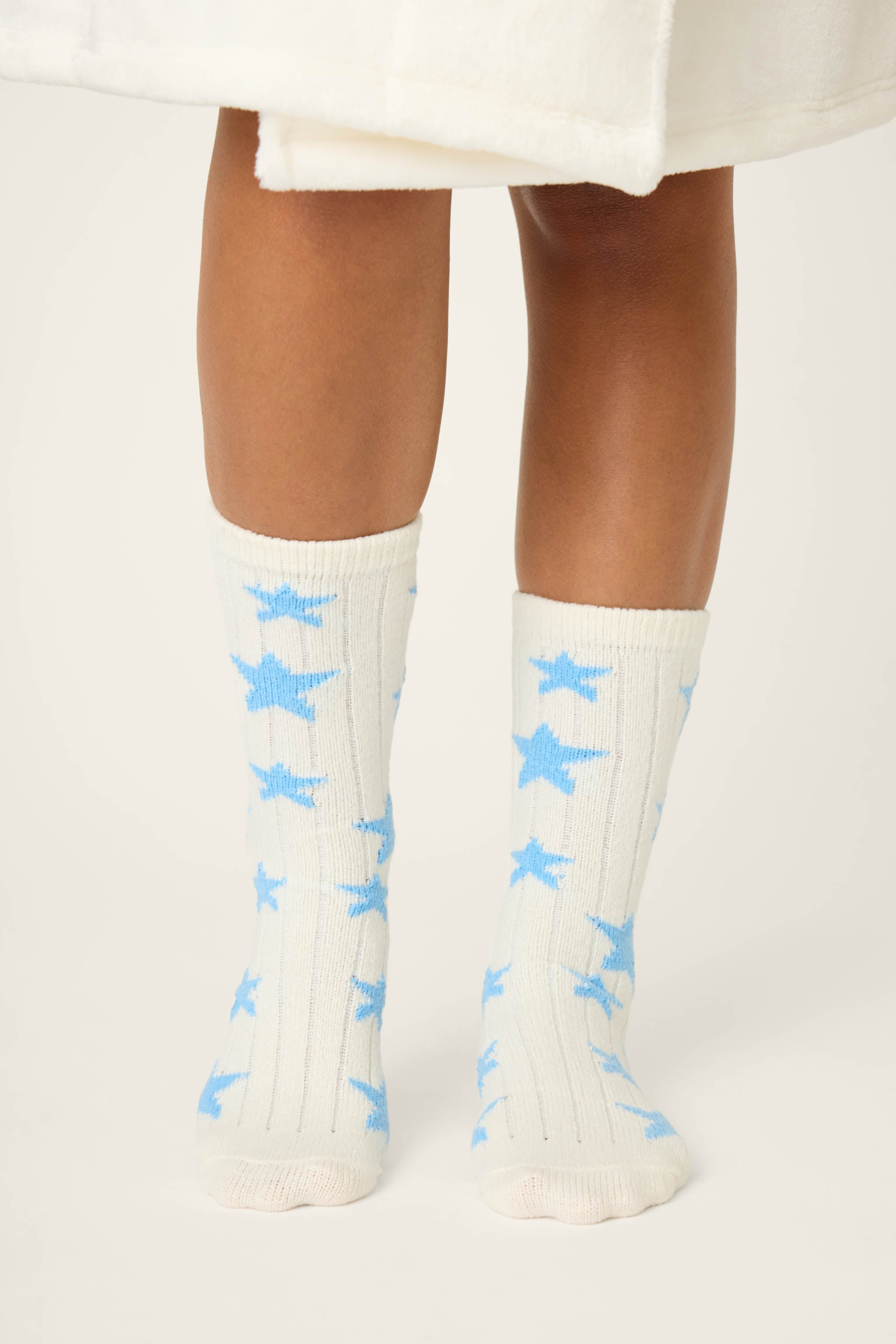 Lucky Me Solid Crew Socks