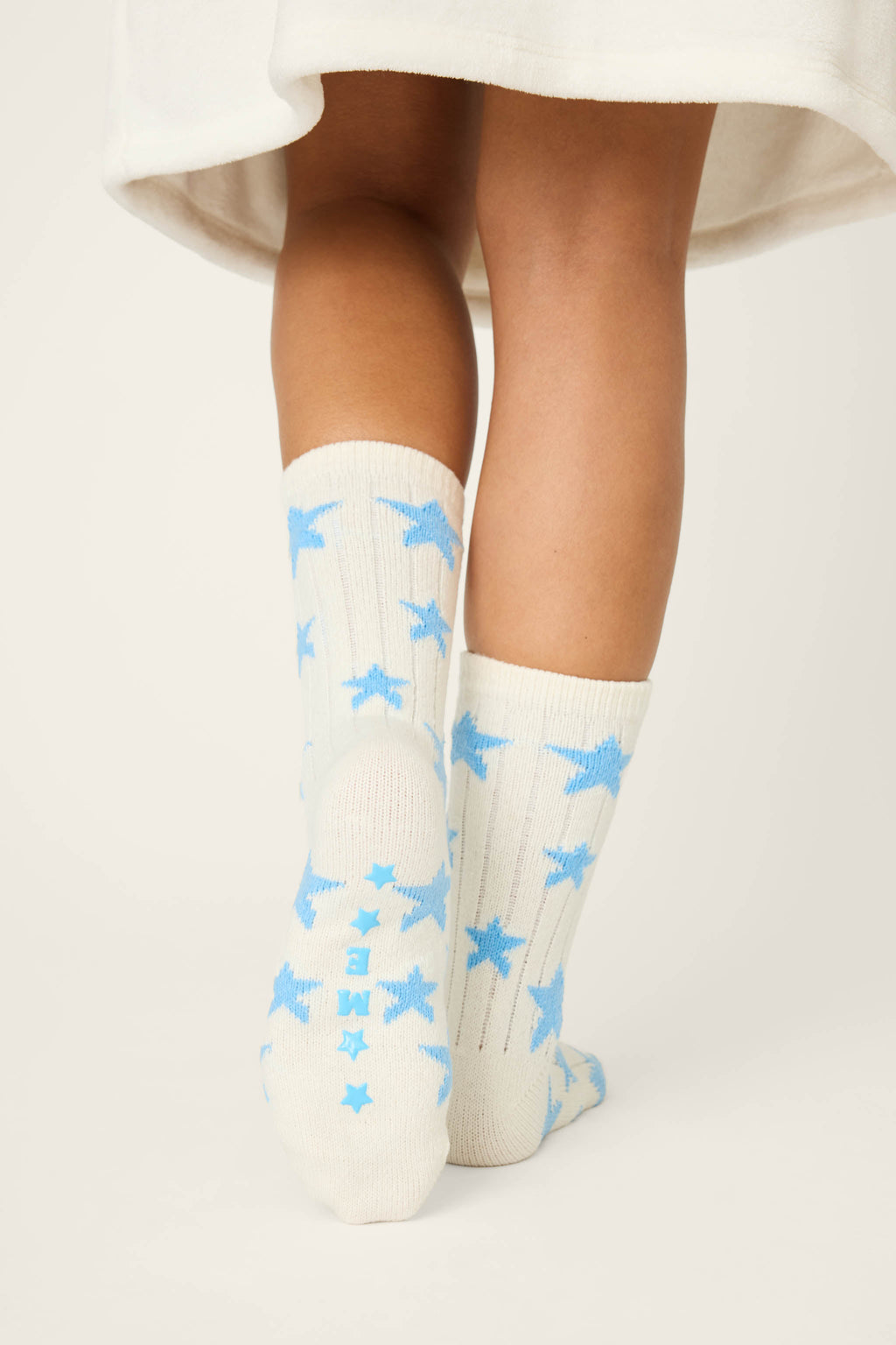 Lucky Me Solid Crew Socks