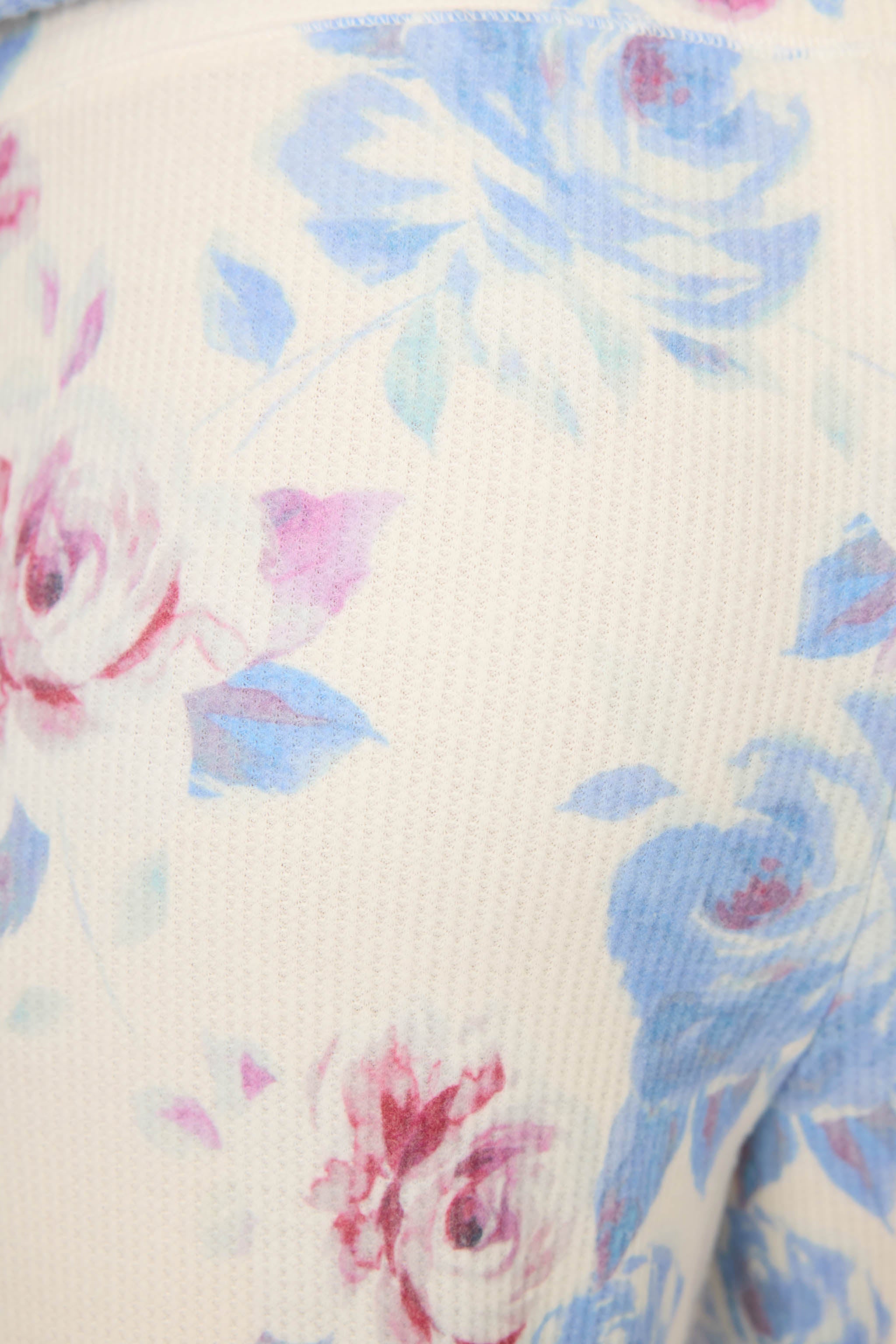 Rodeo Rose Floral Banded Pants